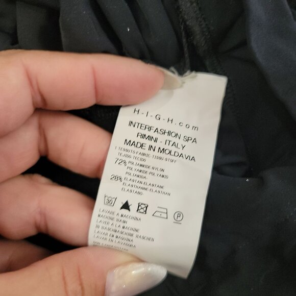 H.I.G.H Black Long Sleeve Lace Collar Dress With Bow ruffles Gothic Victorian 29 - Picture 4 of 12